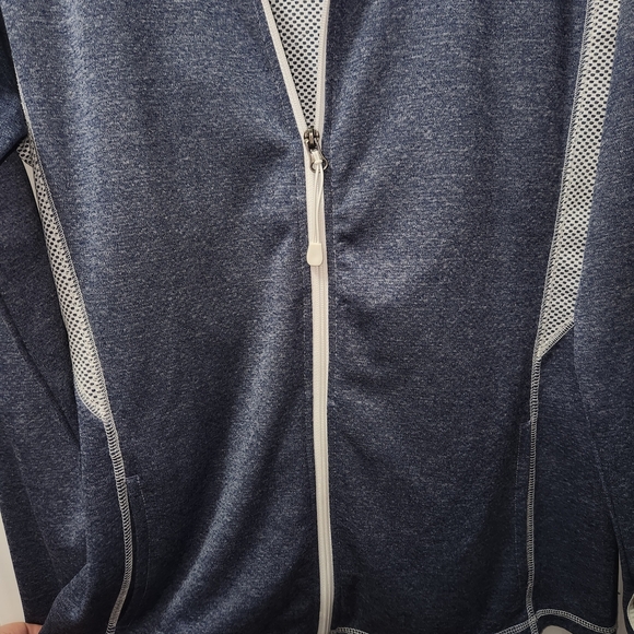 New England Patriots Blue Zip-Up Jacket Size Large NWOT - Picture 8 of 16